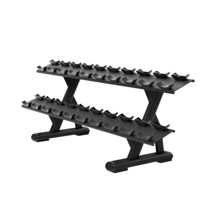 رک دو طبقه دمبل | Precor DBR0812 2 Tier Dumbbell Rack